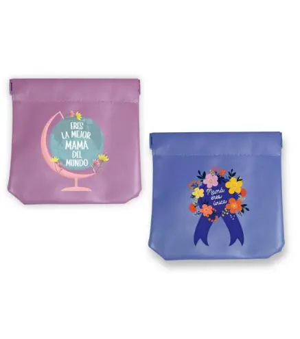 MONEDERO CIERRE CLIP MAMÁ