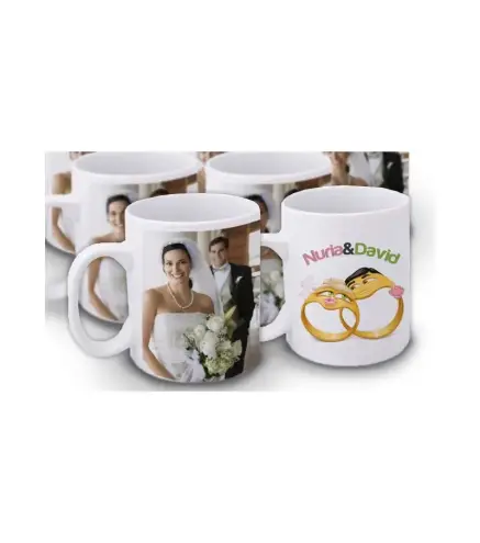 TAZA PERSONALIZADA BLANCA