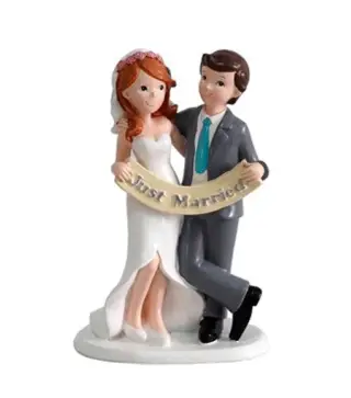 FIGURA PASTEL JUST MARRIED