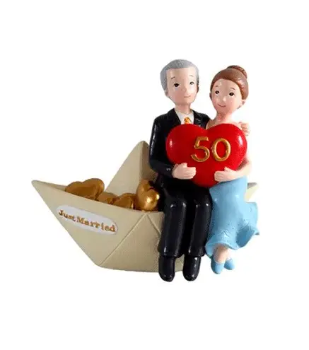 FIGURA PASTEL 50 ANIVERSARIO BARCO