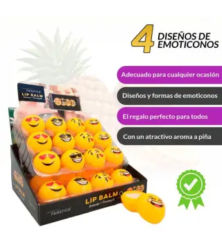 BÁLSAMO LABIAL "EMOTICONOS"