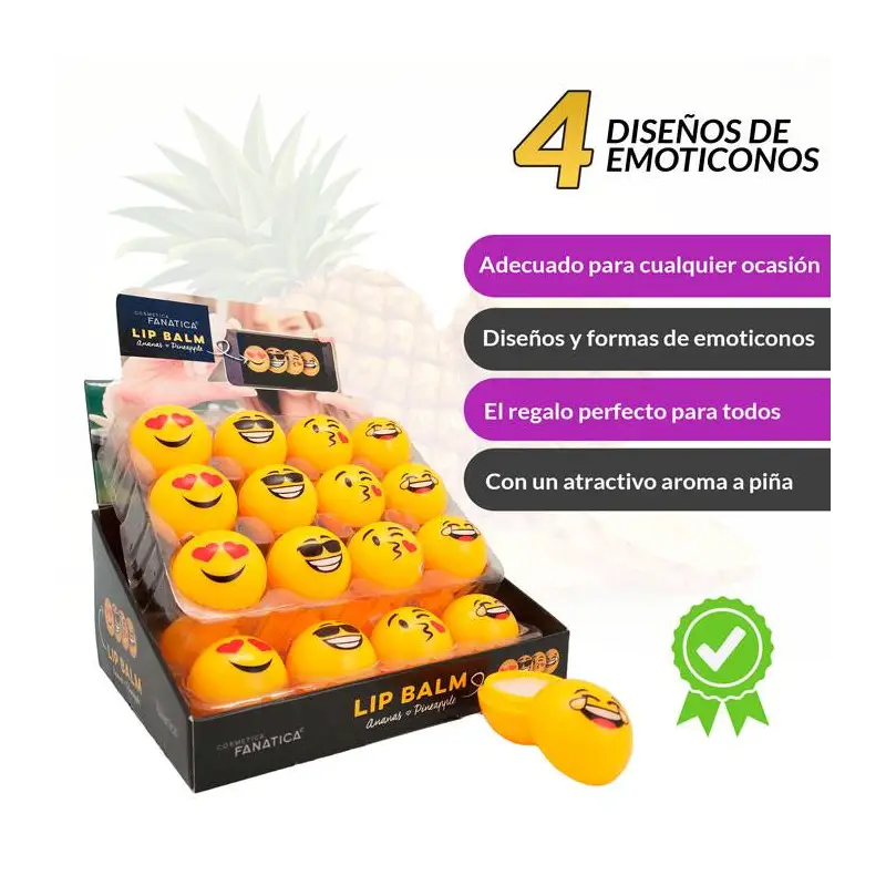 BÁLSAMO LABIAL "EMOTICONOS"