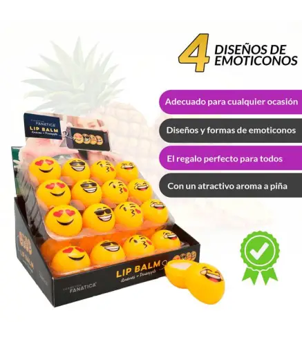 BÁLSAMO LABIAL "EMOTICONOS"