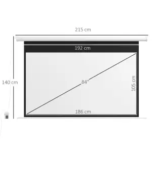 Pantalla de Proyector