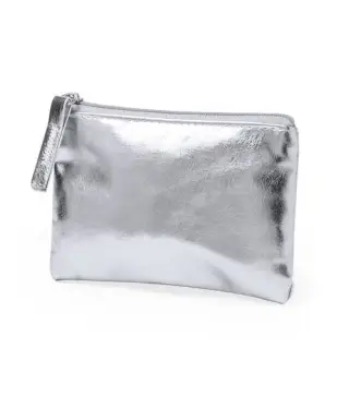 MONEDERO METALIZADO "COLOUR" PLATA