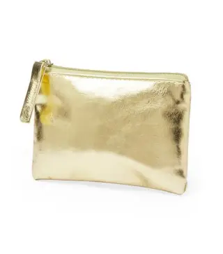MONEDERO METALIZADO "COLOUR" ORO
