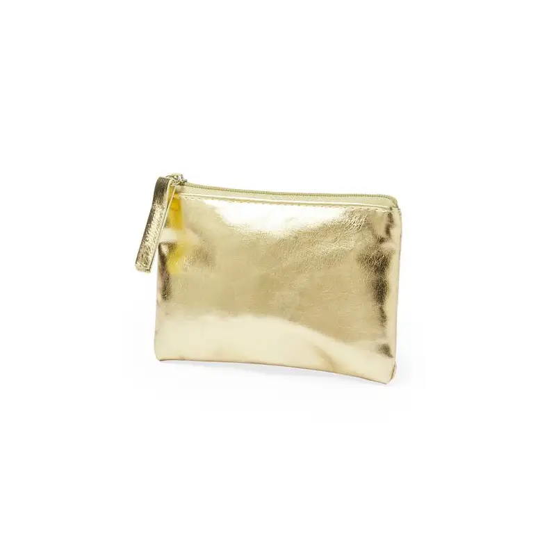 MONEDERO METALIZADO "COLOUR" ORO