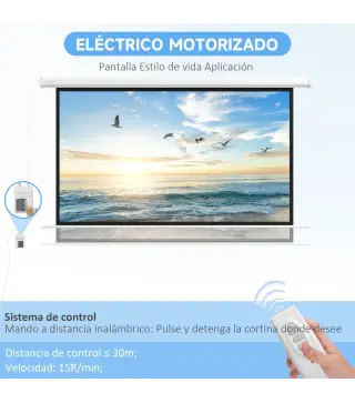 Pantalla de Proyector