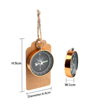 LOTE 10 BRÚJULAS VINTAGE + TARJETA KRAFT