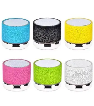 MINI ALTAVOZ BLUETOOTH CON LUZ LED+RADIO+USB