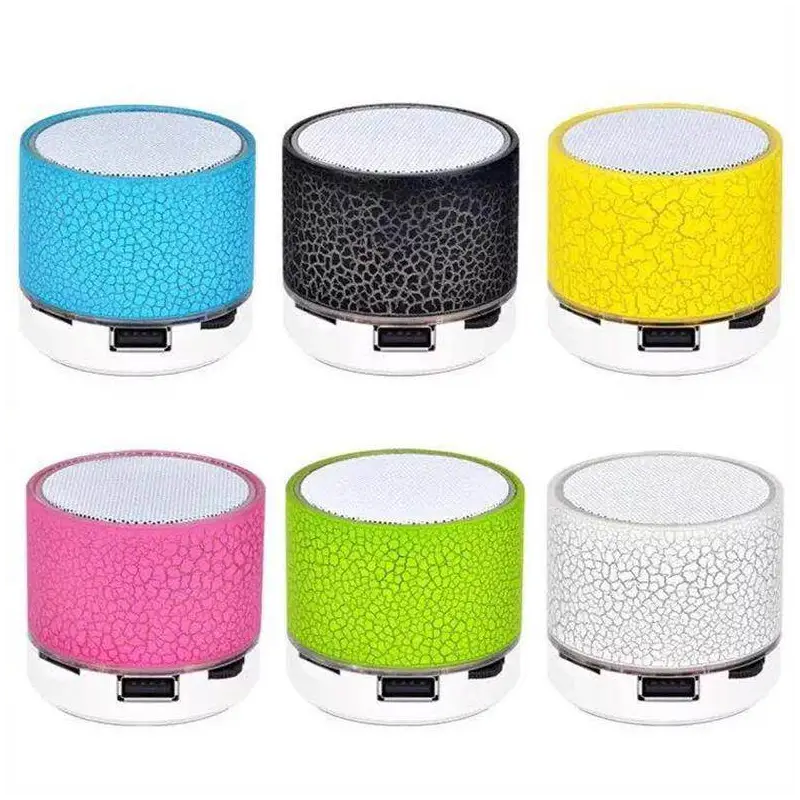 MINI ALTAVOZ BLUETOOTH CON LUZ LED+RADIO+USB