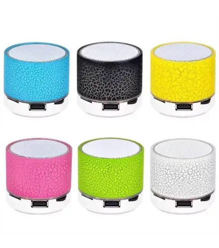 MINI ALTAVOZ BLUETOOTH CON LUZ LED+RADIO+USB