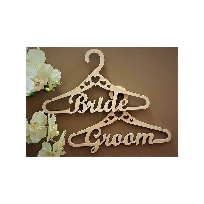 SET 2 PERCHAS MADERA BODA