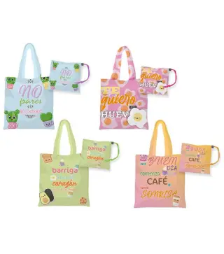 BOLSAS PLEGABLES FRASES DIVERTIDAS