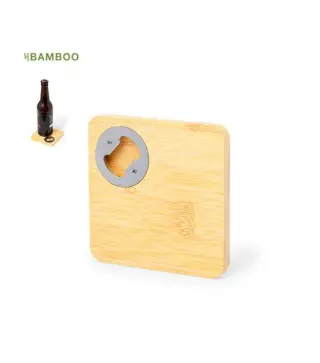 POSAVASOS ABRIDOR BAMBÚ MADERA