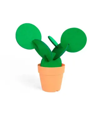 LOTE DE 50 POSAVASOS FIELTRO CACTUS