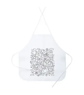 DELANTAL PARA COLOREAR