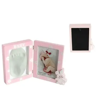 PORTAFOTOS HUELLAS BABY GIRL