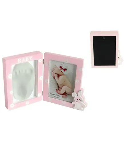 PORTAFOTOS HUELLAS BABY GIRL