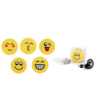 MP3 EMOTICONO EN CAJA DE REGALO (CABLE+CASCOS)