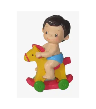 FIGURA PASTEL NIÑO "CABALLITO"