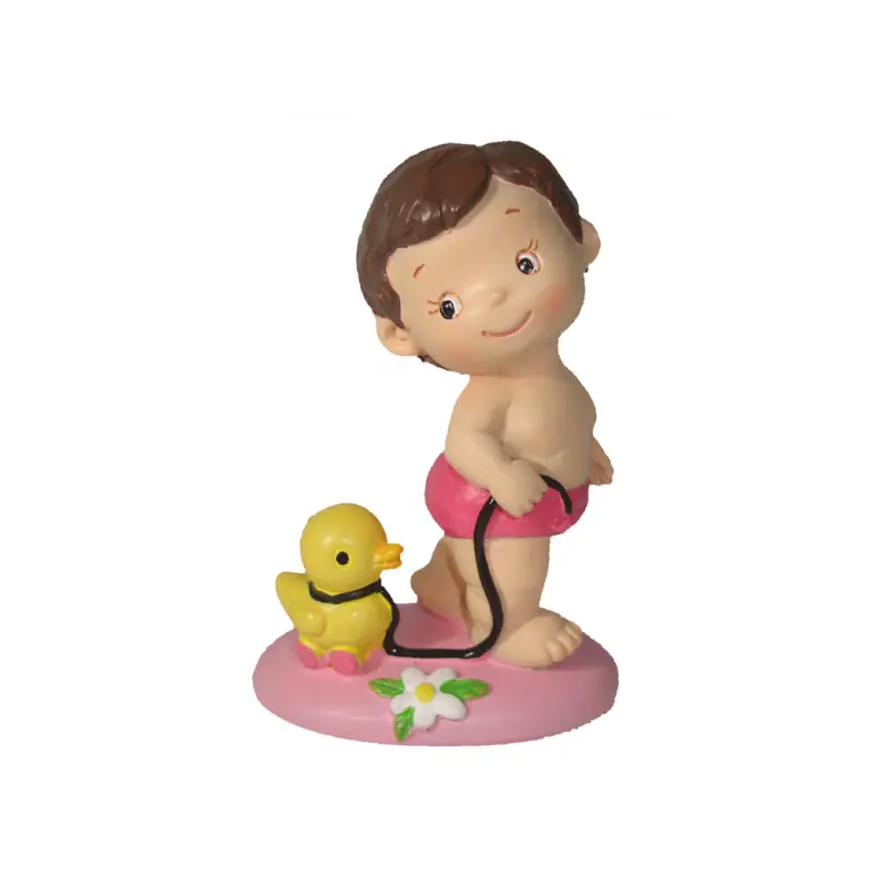 FIGURA PASTEL NIÑA "PATITO"