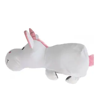 PELUCHE REVERSIBLE 2 EN 1 "UNI-HIPO" - 43 CM