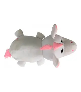 PELUCHE REVERSIBLE 2 EN 1 "UNI-HIPO" - 43 CM