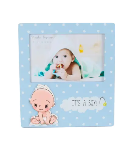 PORTAFOTOS "IT'S A BOY" MADERA
