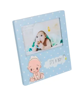 PORTAFOTOS "IT'S A BOY" MADERA