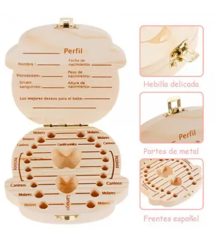 CAJA "COLORS" DE MADERA PARA DIENTES