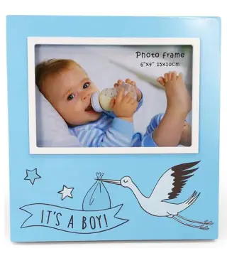 PORTAFOTOS CIGÜEÑA IT'S A BOY