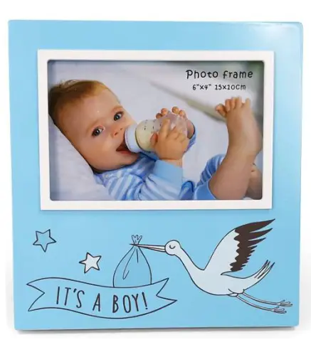 PORTAFOTOS CIGÜEÑA IT'S A BOY