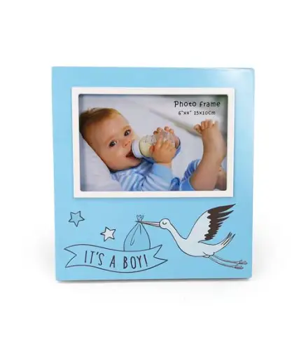 PORTAFOTOS CIGÜEÑA IT'S A BOY