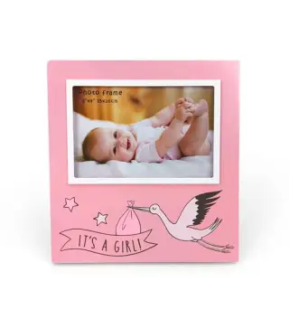 PORTAFOTOS CIGÜEÑA IT'S A GIRL