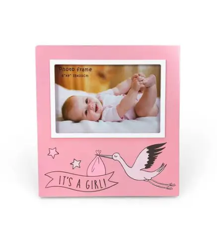 PORTAFOTOS CIGÜEÑA IT'S A GIRL