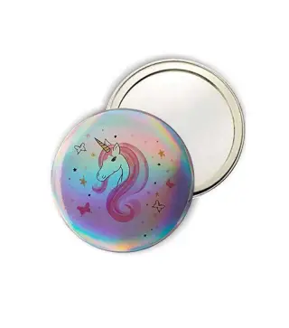 OFERTA! LOTE DE 500 ESPEJO CHAPA UNICORNIO