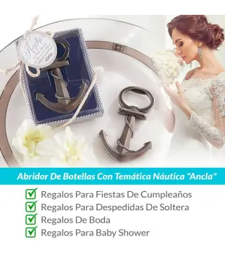 ABRIDOR ANCLA EN CAJA DE REGALO