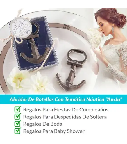 ABRIDOR ANCLA EN CAJA DE REGALO