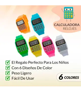 RELOJ CALCULADORA