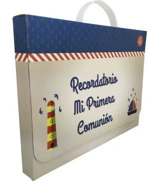 LIBRO COMUNIÓN  EN CAJA DE REGALO NIÑO