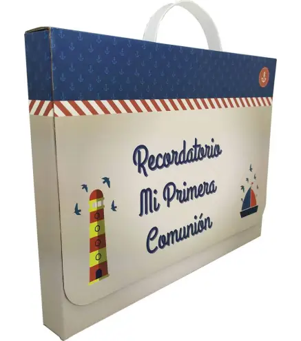 LIBRO COMUNIÓN  EN CAJA DE REGALO NIÑO