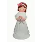 FIGURA METÁLICA COMUNIÓN NIÑA