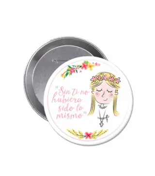 LOTE 12 CHAPAS COMUNIÓN NIÑA