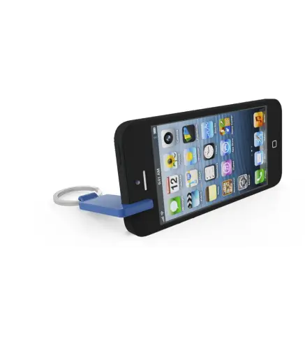 LLAVERO MONEDA CARRITO + SOPORTE MÓVIL EN CAJA