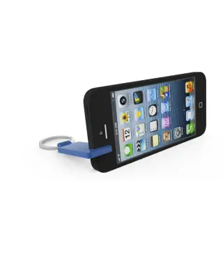 LLAVERO MONEDA CARRITO + SOPORTE MÓVIL EN CAJA