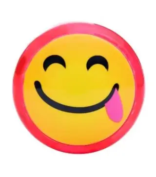 YO YO EMOTICONOS CON LUZ