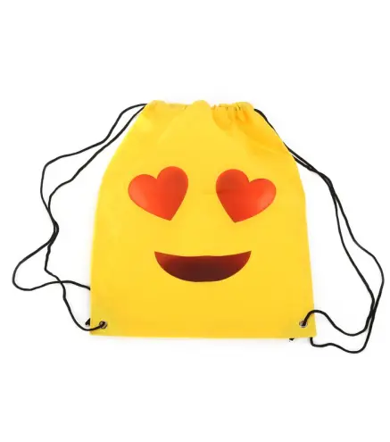 MOCHILA PETATE EMOTICONOS