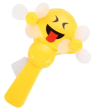 VENTILADOR DE MANO EMOTICONOS
