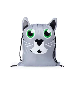 MOCHILA POLIESTER GATO